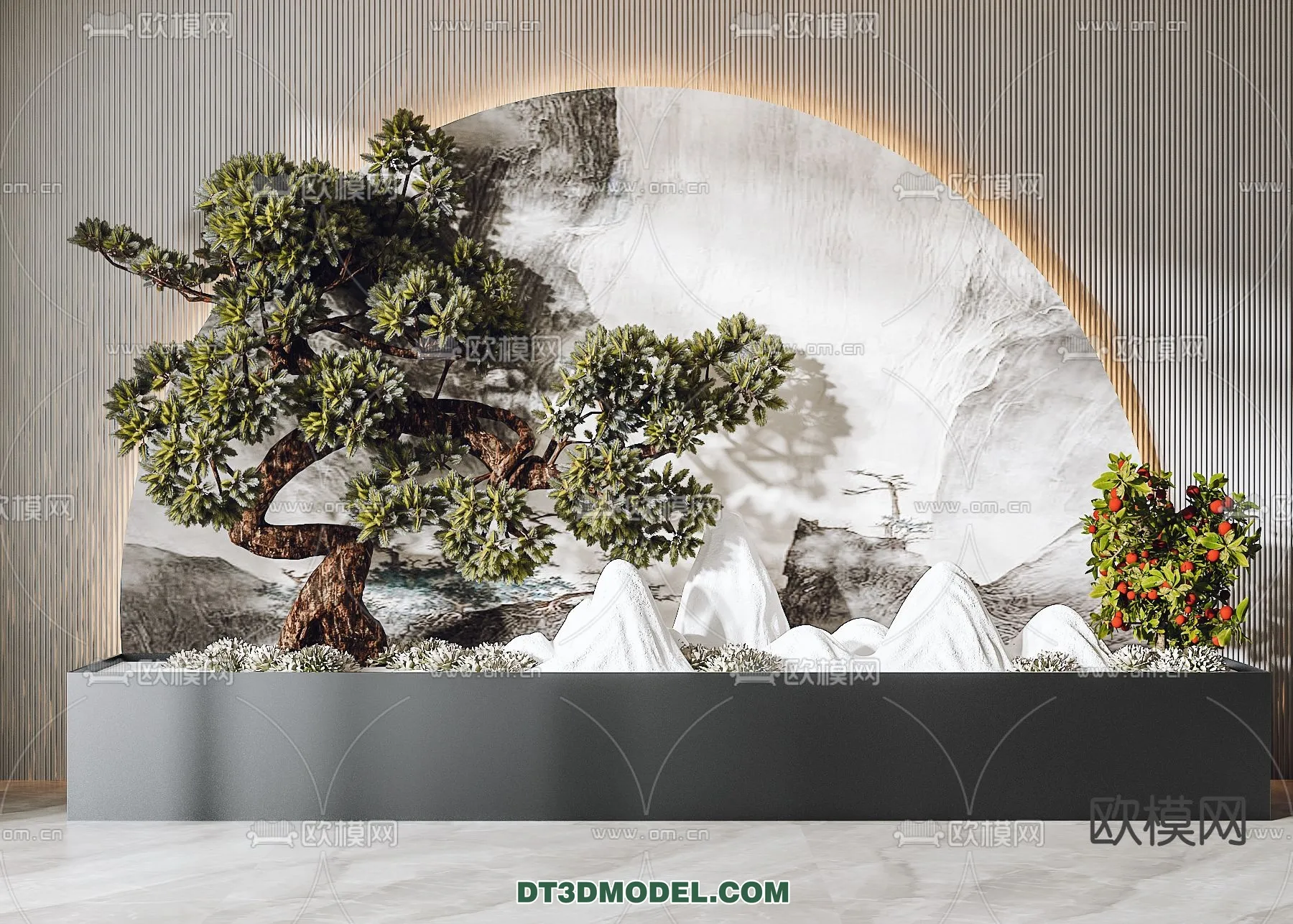 GARDEN DECOR – VRAY / CORONA – 3D MODEL – 3262