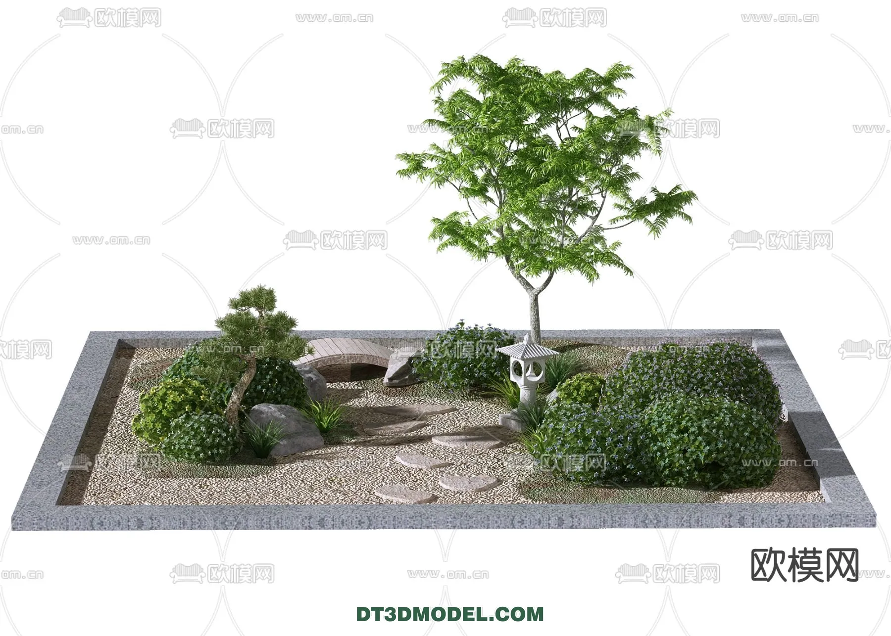 GARDEN DECOR – VRAY / CORONA – 3D MODEL – 3264