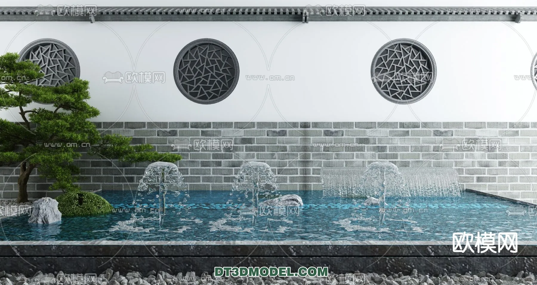 GARDEN DECOR – VRAY / CORONA – 3D MODEL – 3265