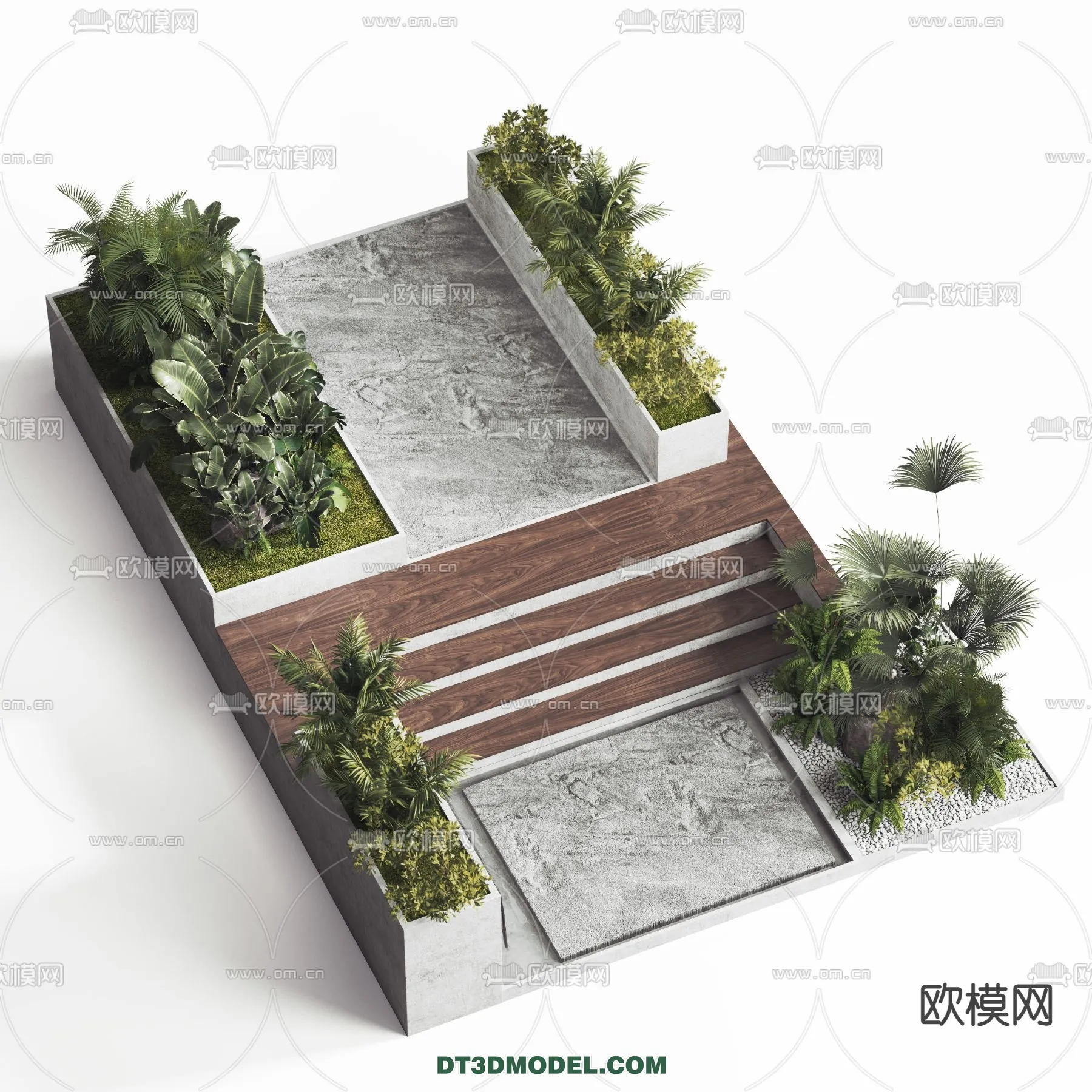 GARDEN DECOR – VRAY / CORONA – 3D MODEL – 3269