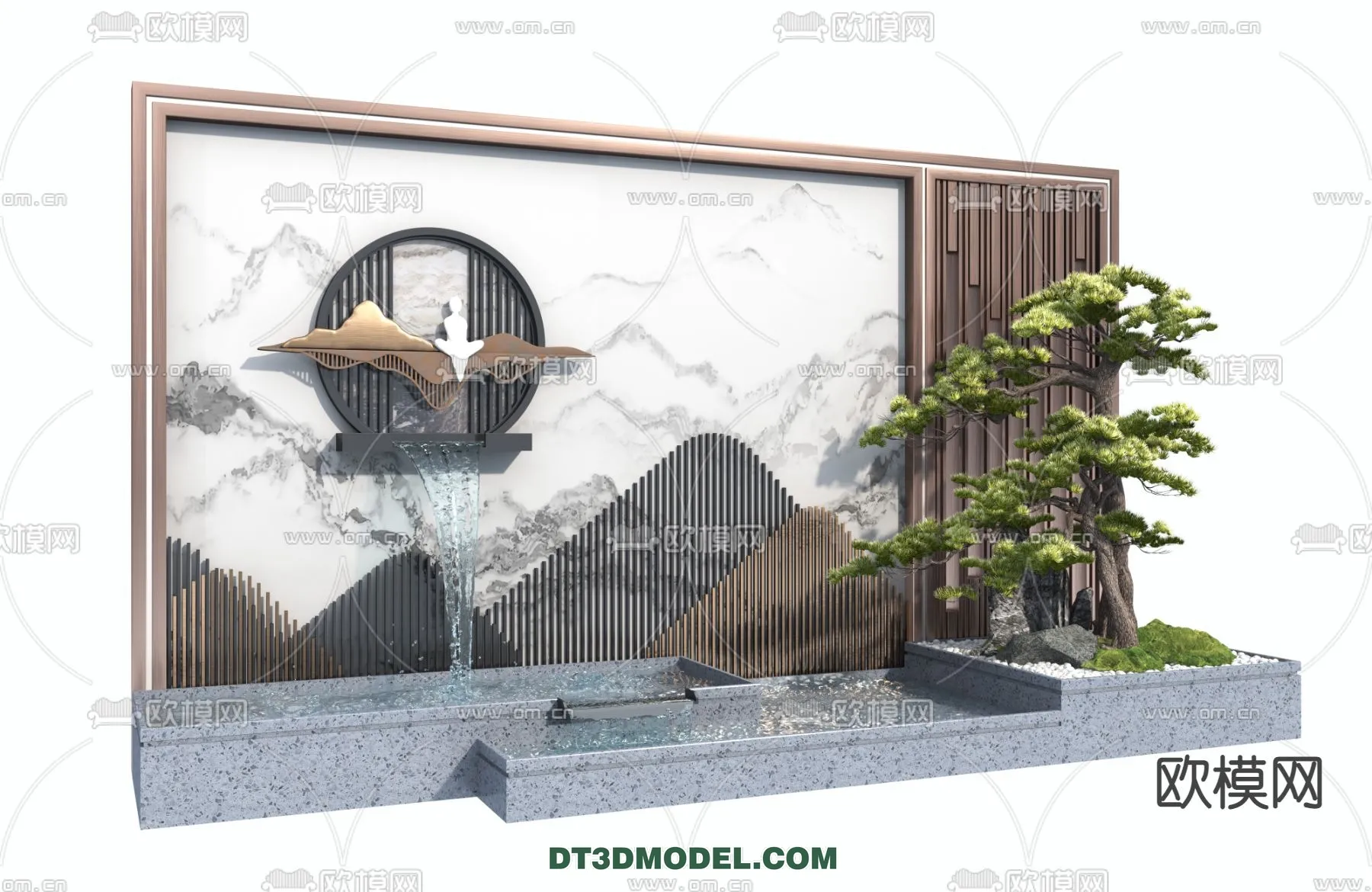 GARDEN DECOR – VRAY / CORONA – 3D MODEL – 3275