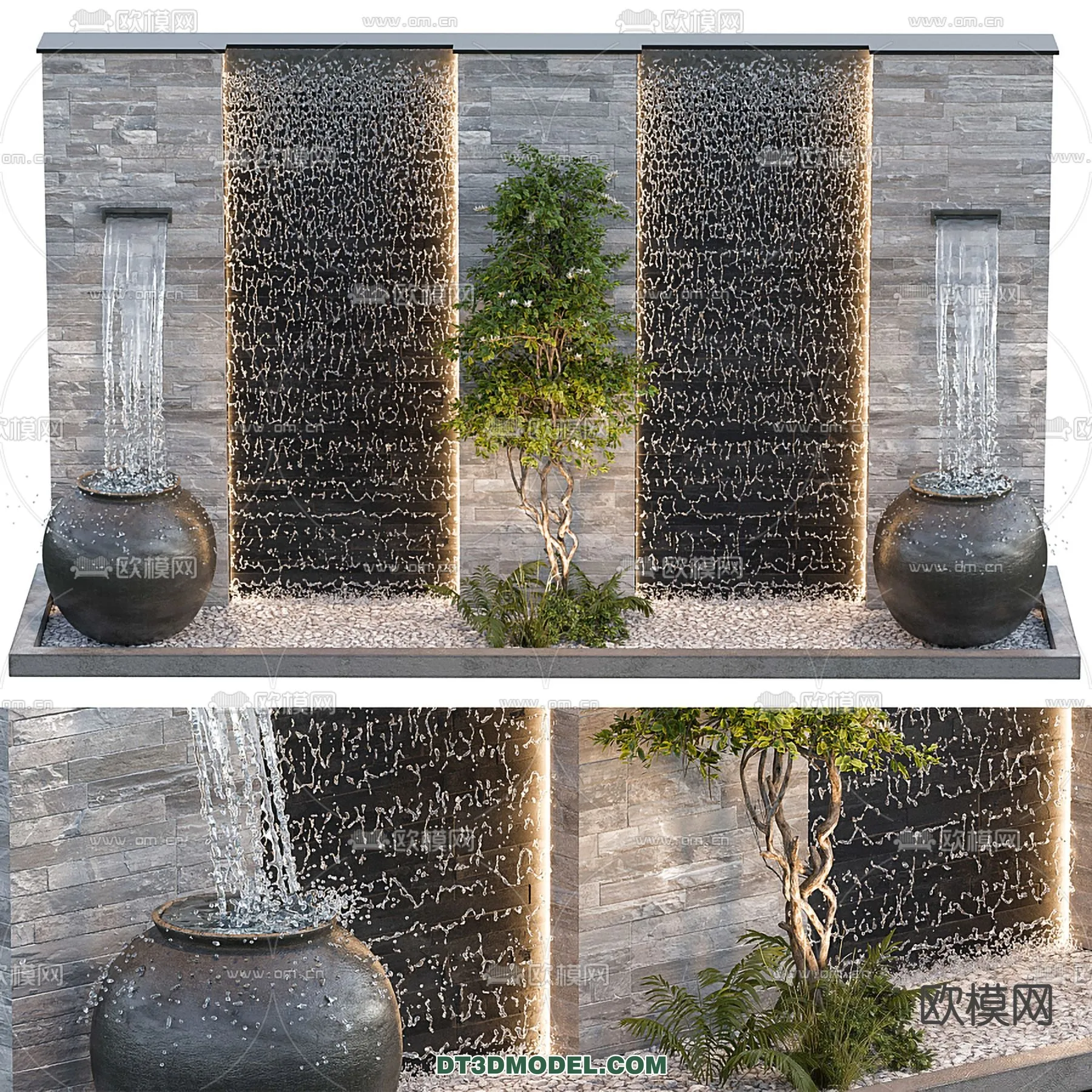 GARDEN DECOR – VRAY / CORONA – 3D MODEL – 3277