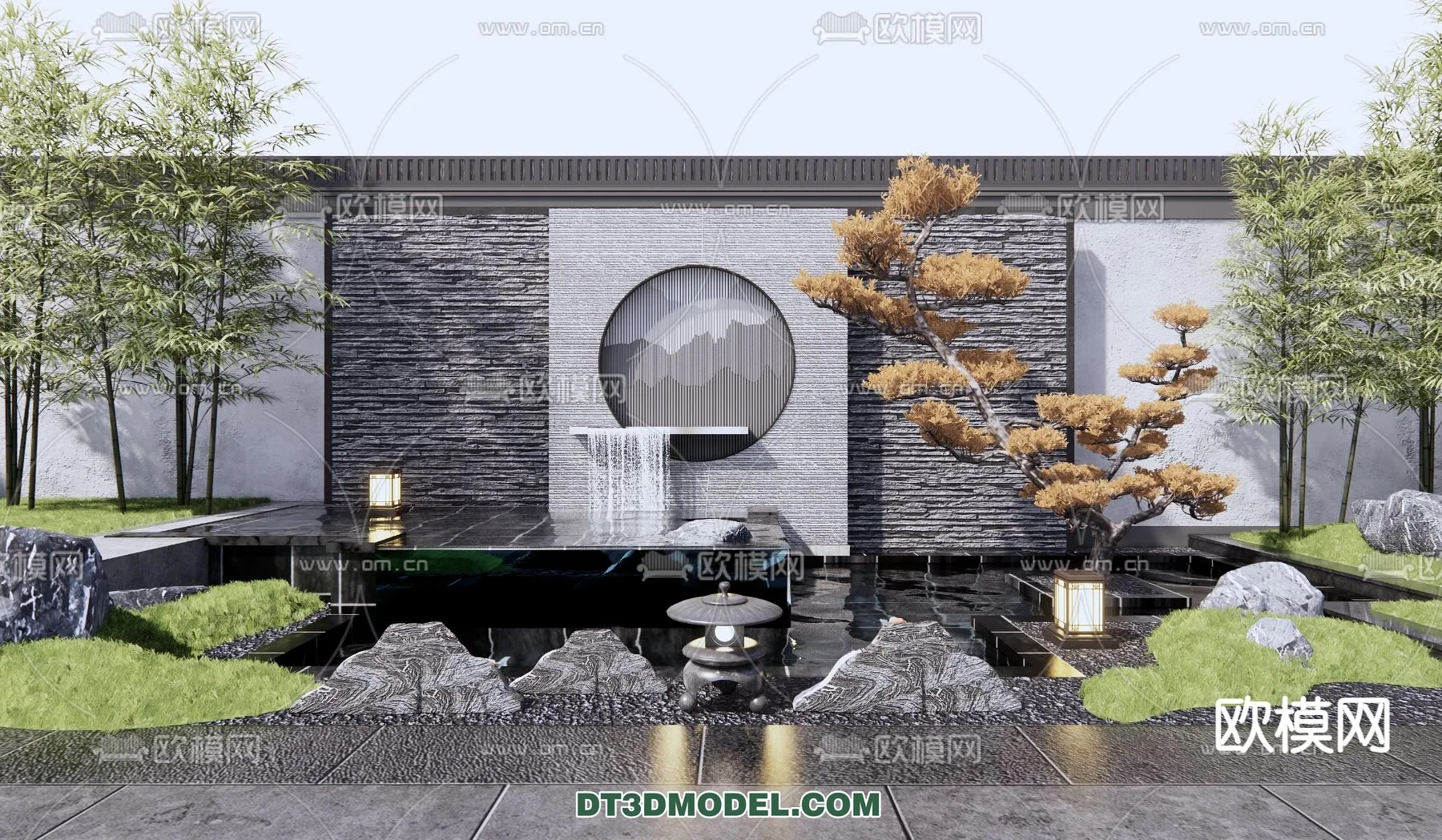 GARDEN DECOR – VRAY / CORONA – 3D MODEL – 3281