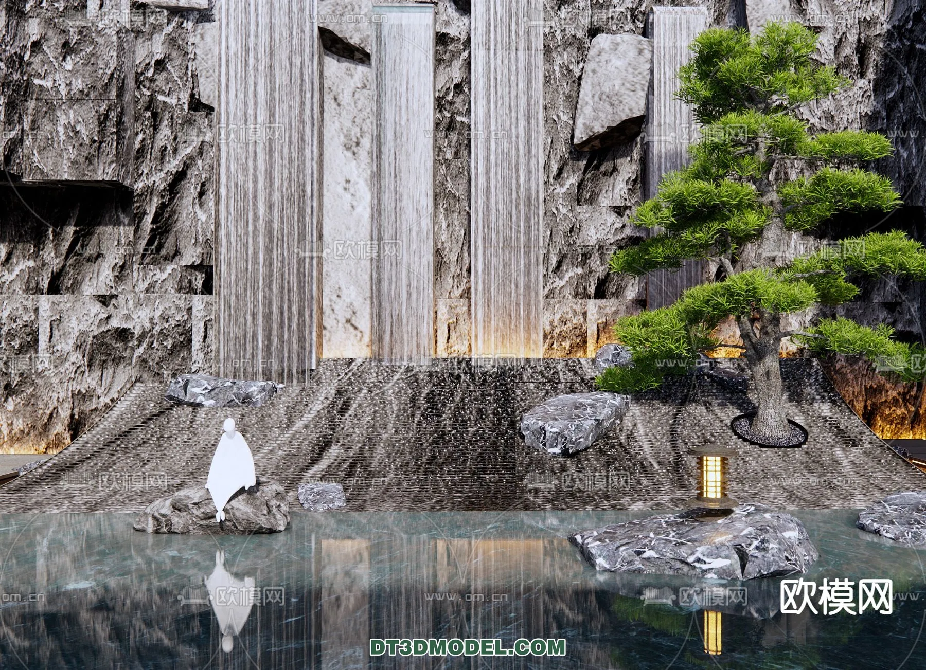 GARDEN DECOR – VRAY / CORONA – 3D MODEL – 3285