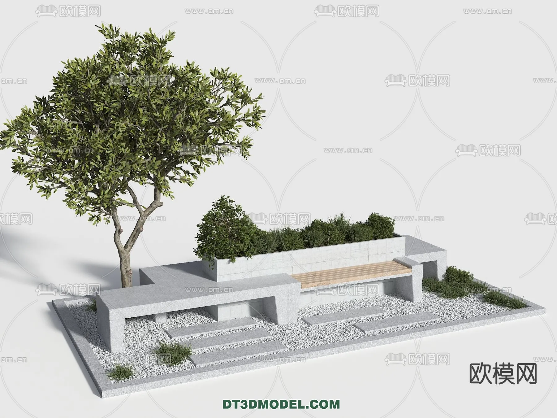 GARDEN DECOR – VRAY / CORONA – 3D MODEL – 3290