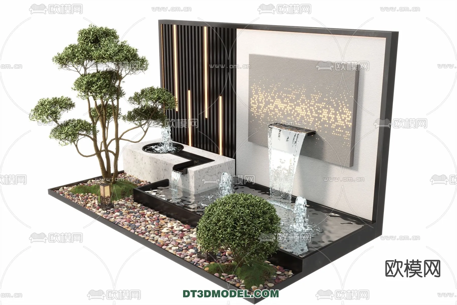 GARDEN DECOR – VRAY / CORONA – 3D MODEL – 3294