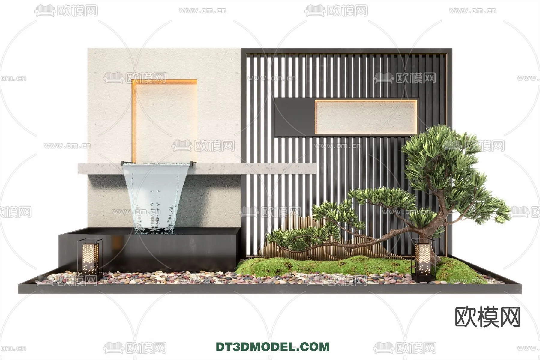 GARDEN DECOR – VRAY / CORONA – 3D MODEL – 3295