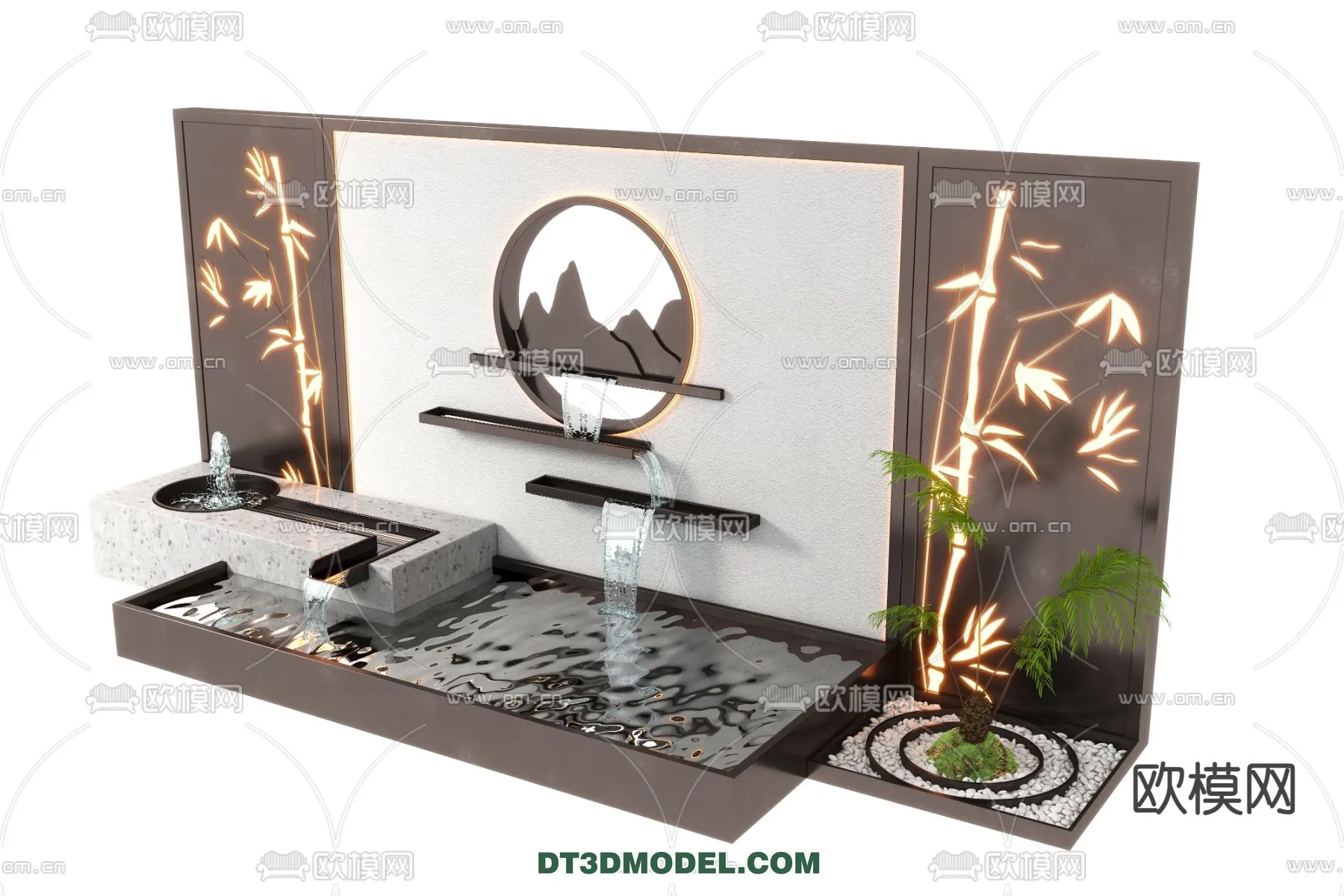 GARDEN DECOR – VRAY / CORONA – 3D MODEL – 3298