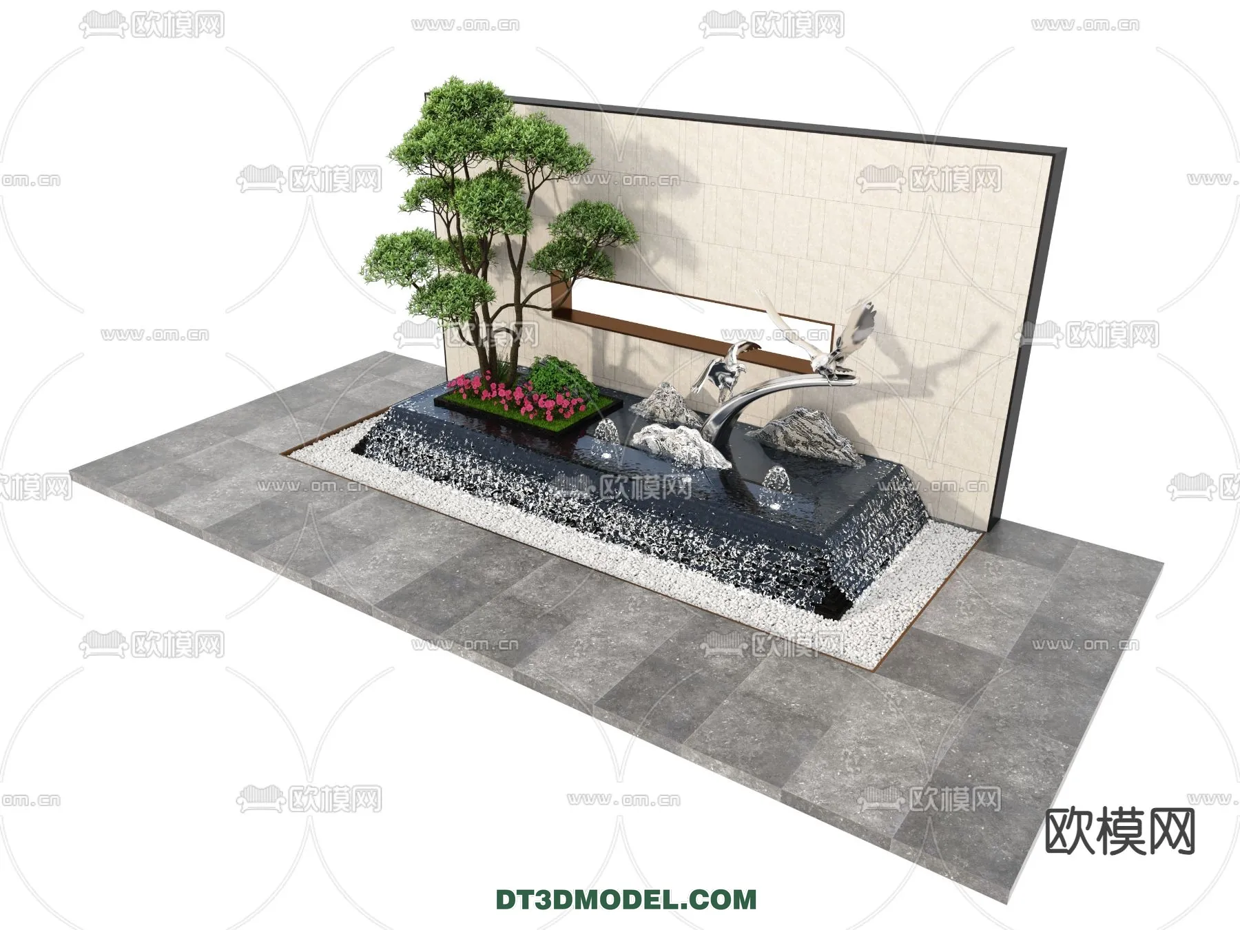 GARDEN DECOR – VRAY / CORONA – 3D MODEL – 3301