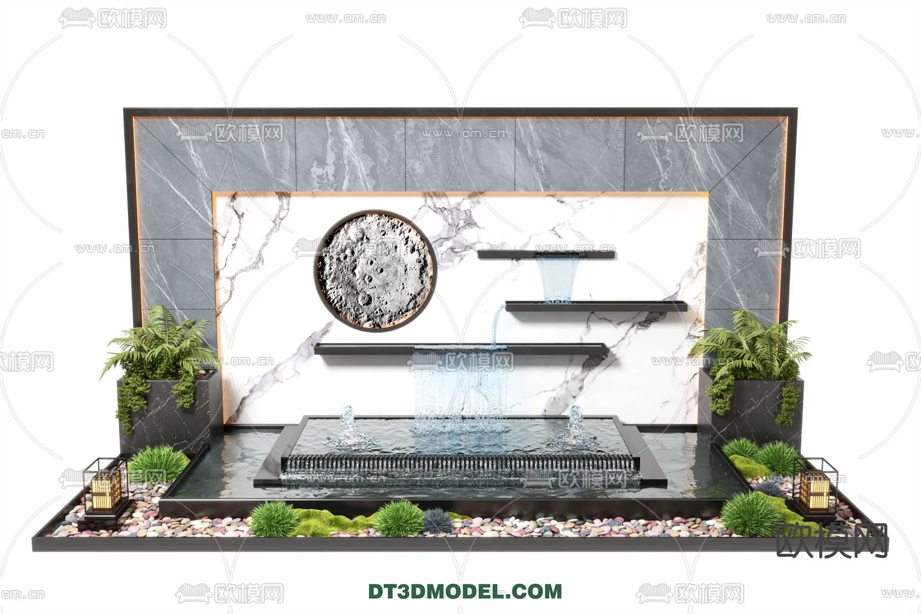 GARDEN DECOR – VRAY / CORONA – 3D MODEL – 3308