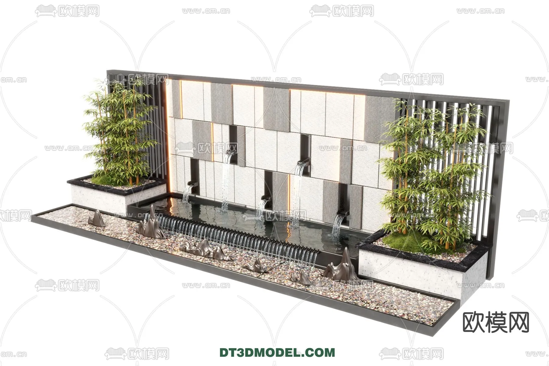 GARDEN DECOR – VRAY / CORONA – 3D MODEL – 3318