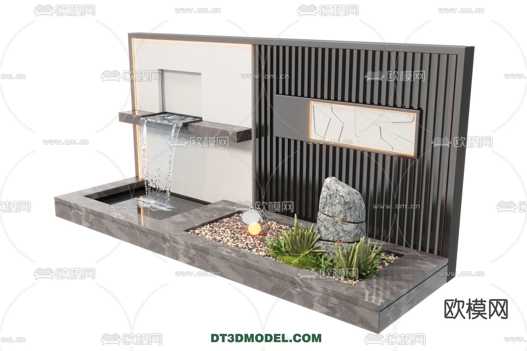 GARDEN DECOR – VRAY / CORONA – 3D MODEL – 3320