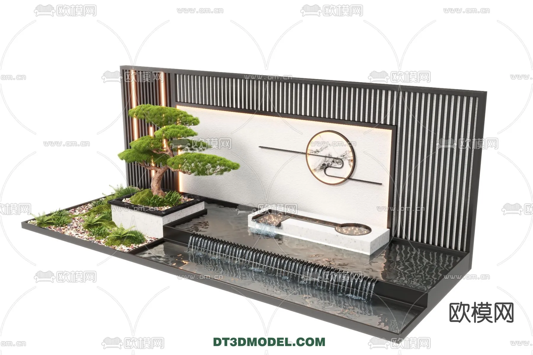 GARDEN DECOR – VRAY / CORONA – 3D MODEL – 3321