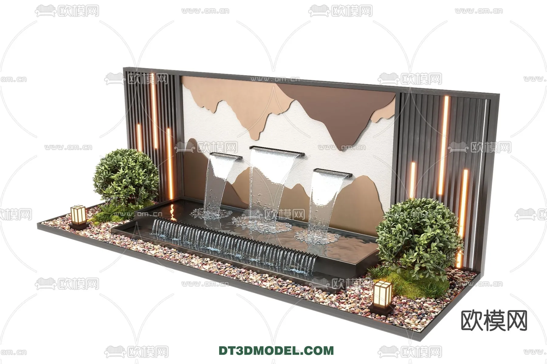 GARDEN DECOR – VRAY / CORONA – 3D MODEL – 3322