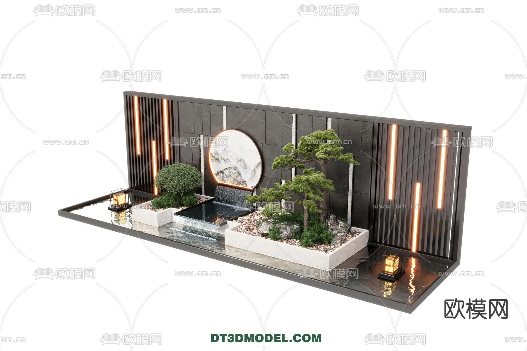 GARDEN DECOR – VRAY / CORONA – 3D MODEL – 3325