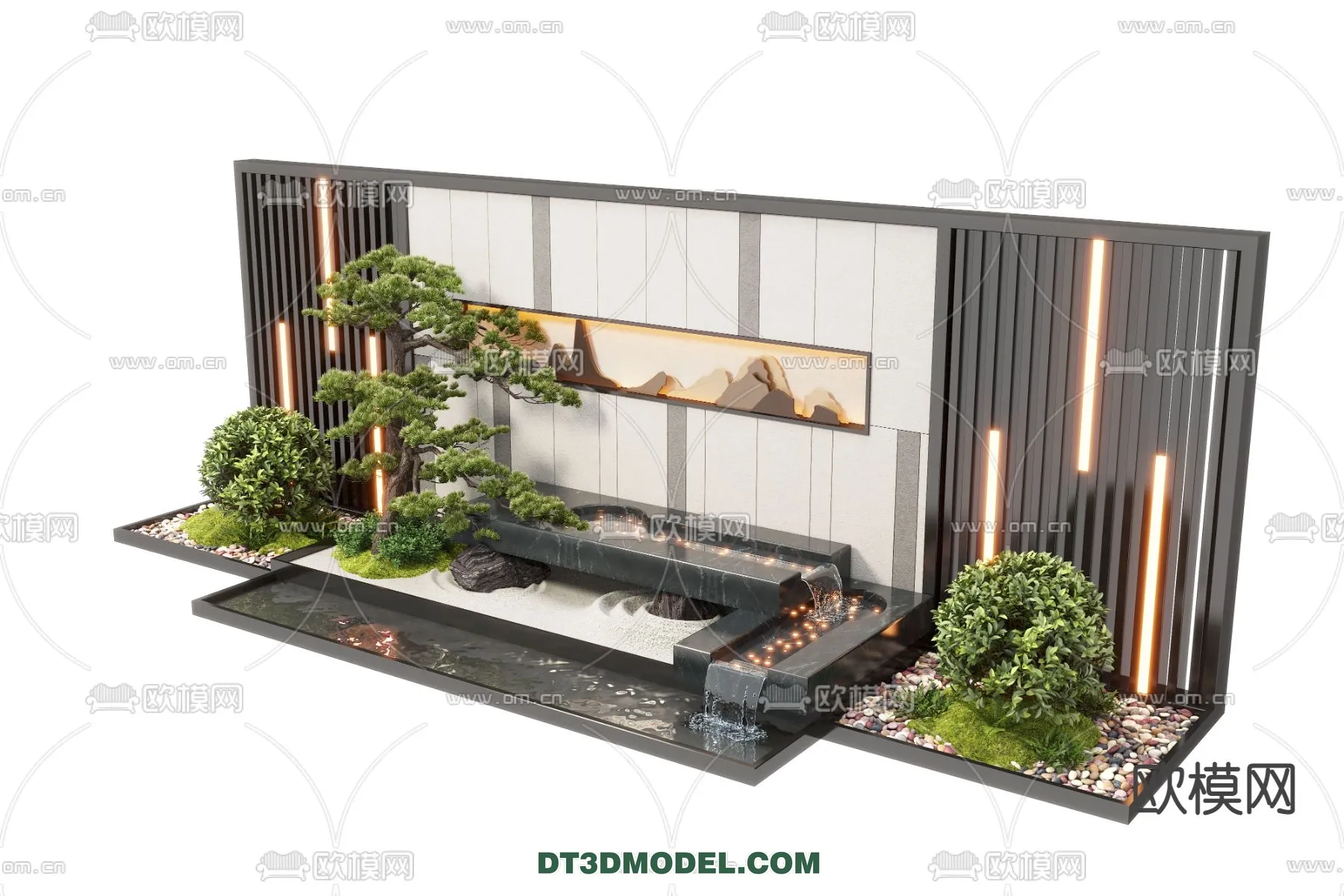 [3DSKY] GARDEN DECOR - VRAY / CORONA - 3D MODEL - 3326 | NEW UPDATE 2024