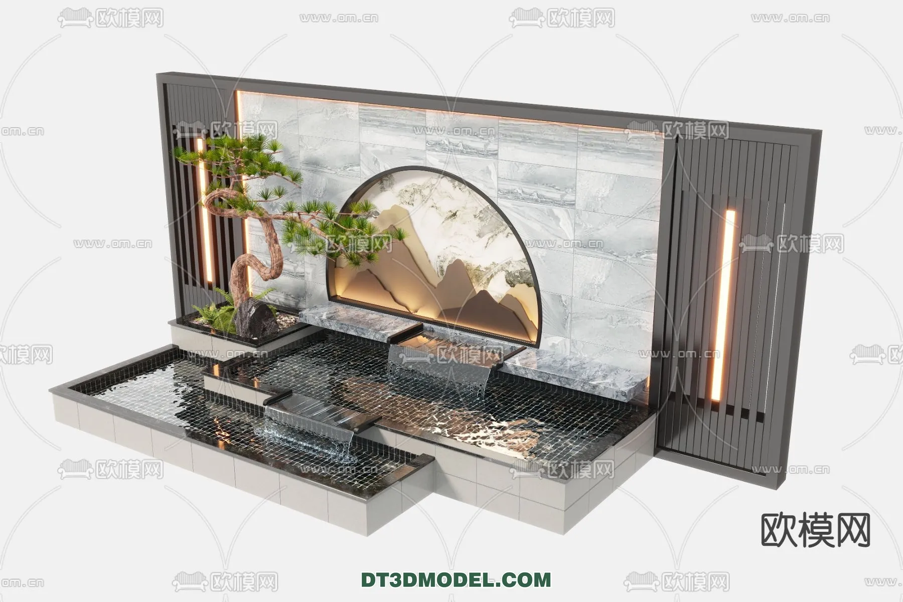 GARDEN DECOR – VRAY / CORONA – 3D MODEL – 3327