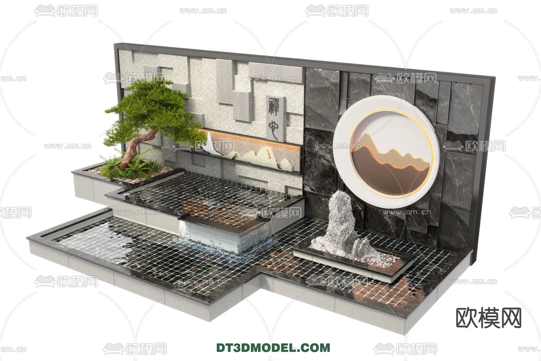 GARDEN DECOR – VRAY / CORONA – 3D MODEL – 3328