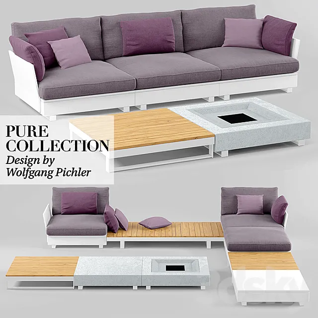 Garden furniture VITEO OUTDOORS 3D Model