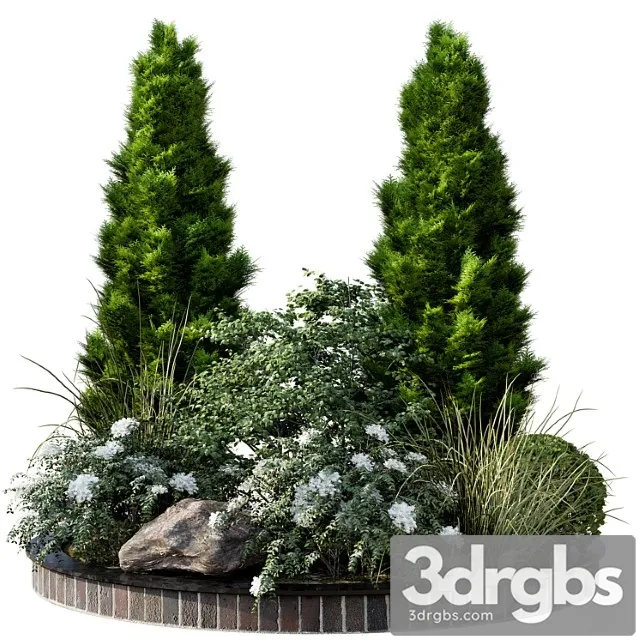 Garden Plant Set 04 1 3D Model Download