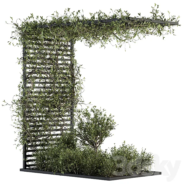 Garden set ivy and Bush – Garden Set 13 3DModel Garden set ivy and Bush – Garden Set 13 3DModel