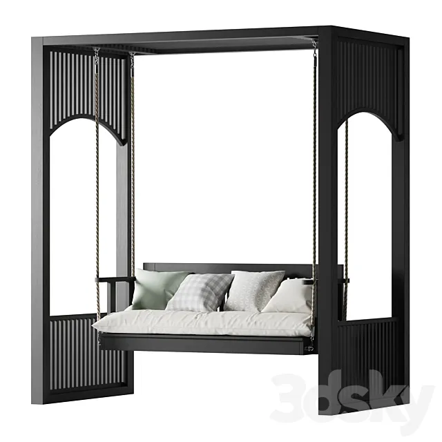 Garden swing 3D Model