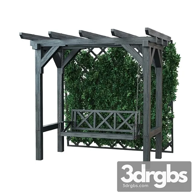 Garden Swing 4 3D Model Download Garden Swing 4 3D Model Download