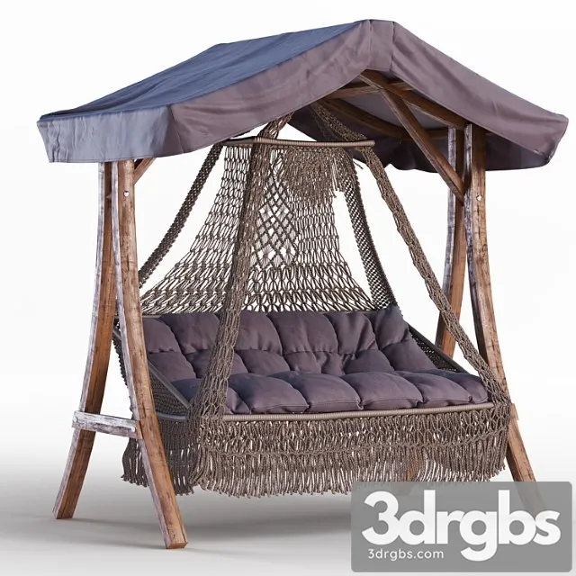 Garden Swing Besta Fiesta 3D Model Download