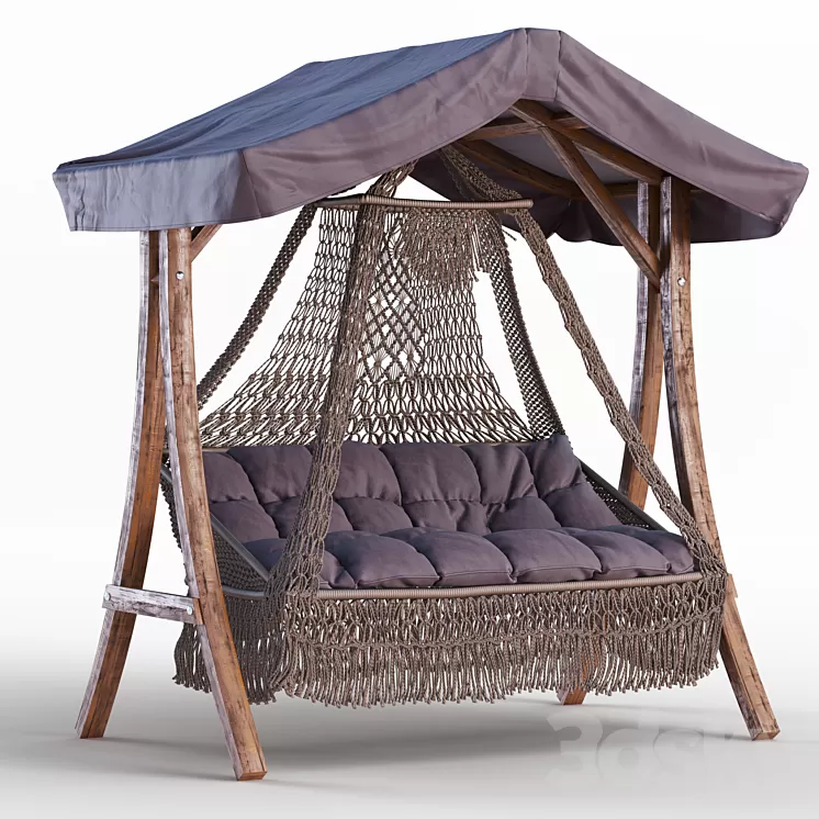 Garden swing Besta Fiesta 3D Model Garden swing Besta Fiesta 3D Model