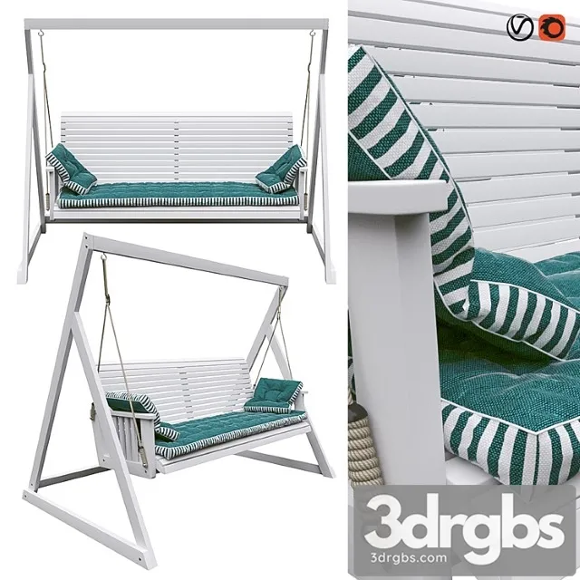 Garden Swing Emma 3D Model Download