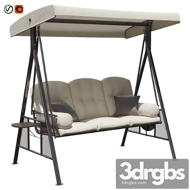 Garden Swing Garden Way Z003 3D Model Download