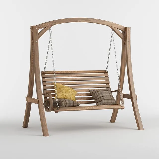 Garden swing Marlette Outdoor 3D Model