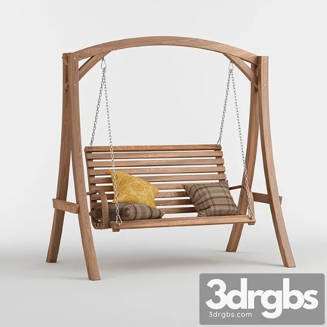 Garden Swing Marlette Outdoor 3D Model Download