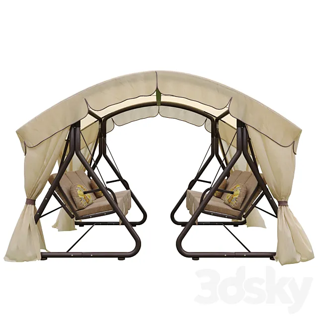 Garden swings ARNO-WERK 3D Model