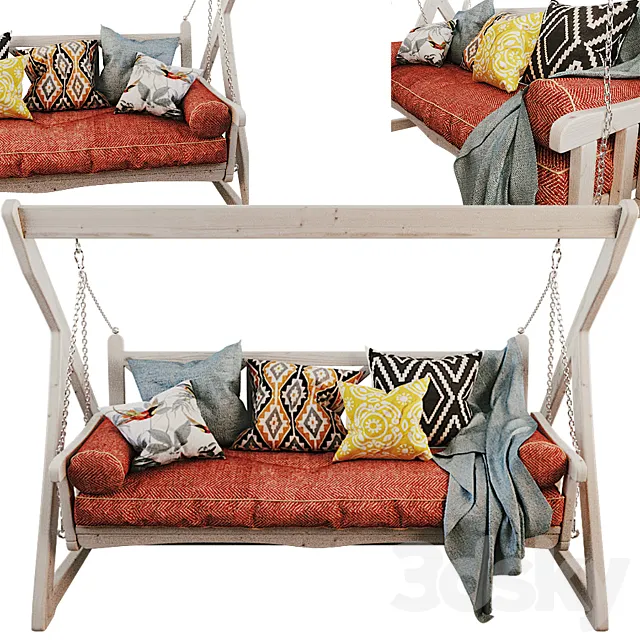 Garden Swings “Resort” 3D Model