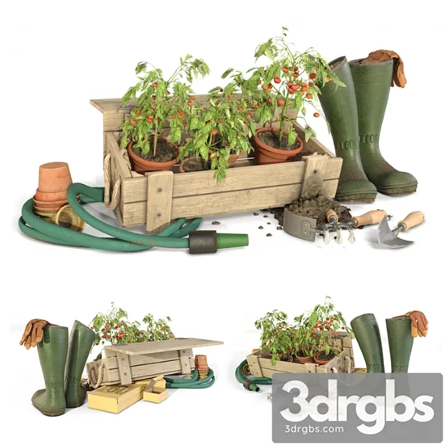 Gardener Tomato Toolkit 3D Model Download