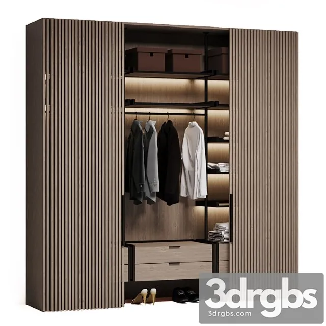 Garderob Poliform 14 3D Model Download