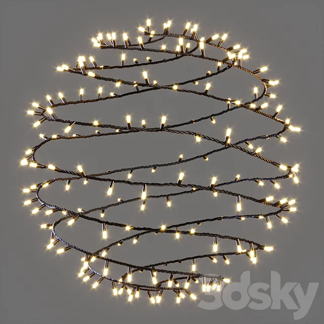 Garland 3D Model Garland 3D Model