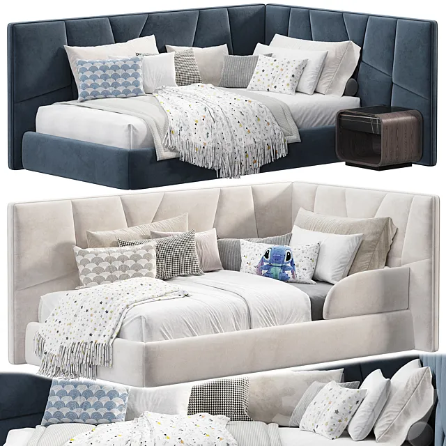 Garnika kid bed 3D Model Garnika kid bed 3D Model