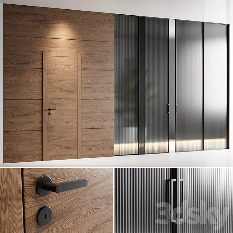 Garofoli Doors Set 2 3D Model