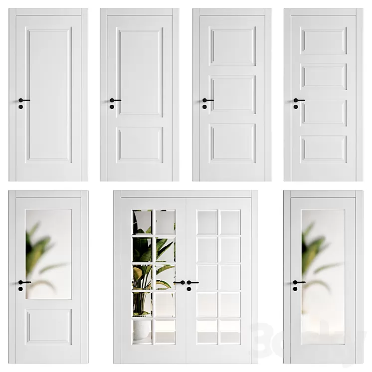 Garofoli Doors Set 4 3D Model