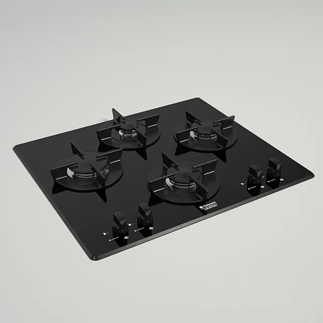 Gas hob Hotpoint-Ariston TD 640 S 3DModel