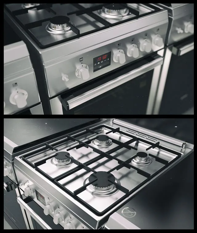 Gas stove Gorenje GI 52478 AX 3D Model