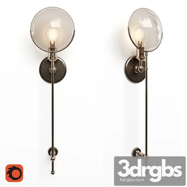 Gaslight lens grand sconce Gaslight lens grand sconce