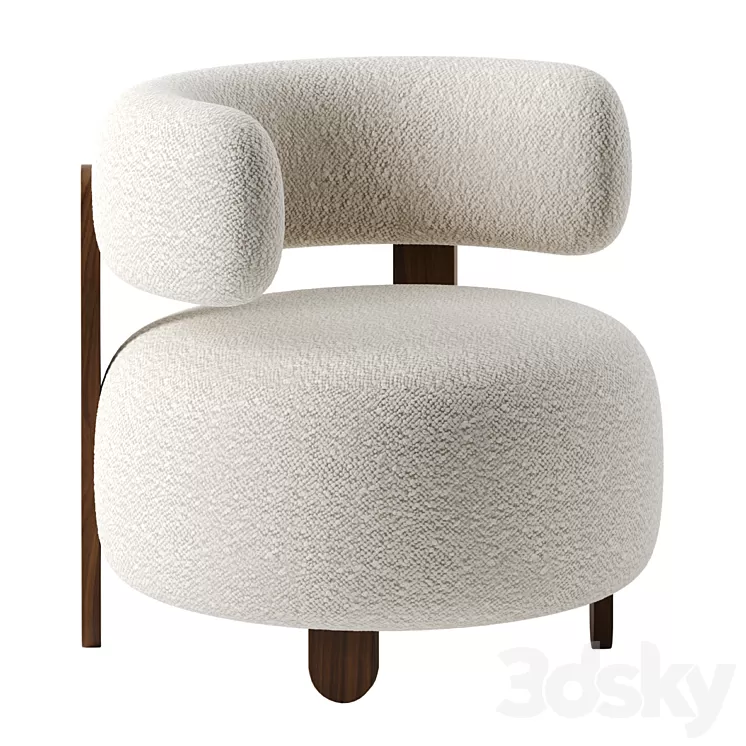 Gaston chair by Verellen 3D Model Free Download