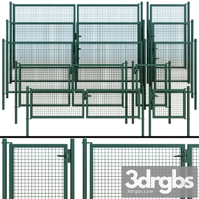 Gate Wicket 3D Model Download Gate Wicket 3D Model Download