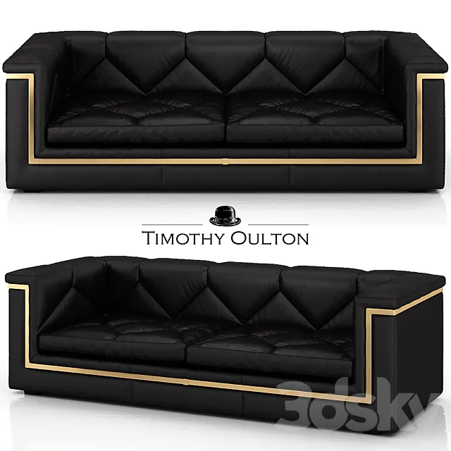 GATSBY SOFA by Timothy Oulton 3DModel GATSBY SOFA by Timothy Oulton 3DModel