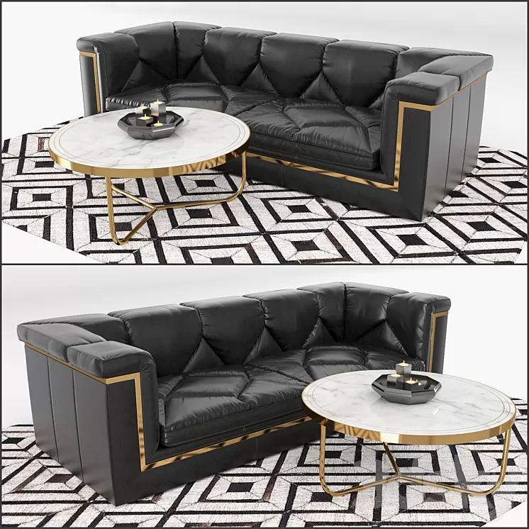GATSBY SOFA. Timothy Oulton. 3D Model