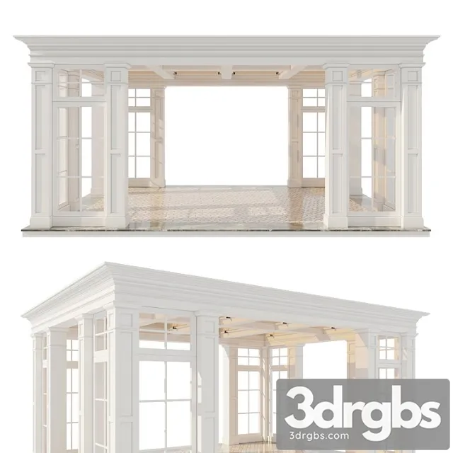Gazebo 2 3D Model Download