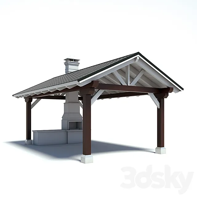 Gazebo number 1 3DModel